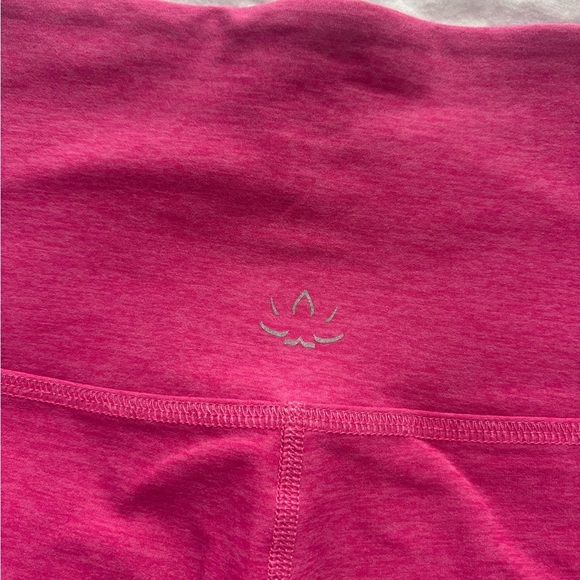 Beyond Yoga Pink High-Waisted Bike Shorts - Picture 3 of 4